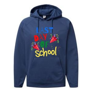 Last Day Of School Celebration Gift Performance Fleece Hoodie