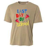 Last Day Of School Celebration Gift Cooling Performance Crew T-Shirt