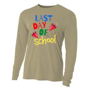 Last Day Of School Celebration Gift Cooling Performance Long Sleeve Crew