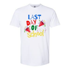 Last Day Of School Celebration Gift Softstyle CVC T-Shirt