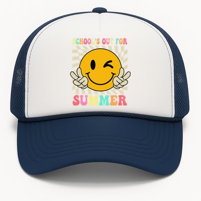 Last Day Of School Schools Out For Summer Teacher Trucker Hat