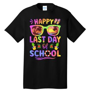 Last Day Of School Schools Out For Summer Teacher Tall T-Shirt