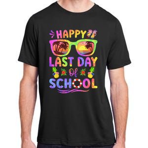 Last Day Of School Schools Out For Summer Teacher Adult ChromaSoft Performance T-Shirt