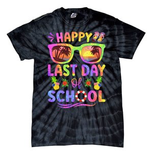 Last Day Of School Schools Out For Summer Teacher Tie-Dye T-Shirt