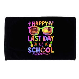 Last Day Of School Schools Out For Summer Teacher Microfiber Hand Towel