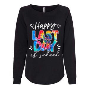 Last Day Of School Tie Dye School Graduation Gifts Womens California Wash Sweatshirt