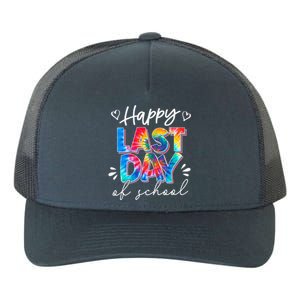 Last Day Of School Tie Dye School Graduation Gifts Yupoong Adult 5-Panel Trucker Hat