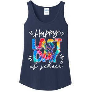 Last Day Of School Tie Dye School Graduation Gifts Ladies Essential Tank