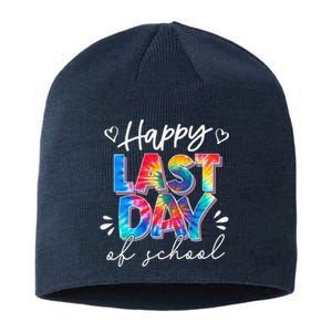 Last Day Of School Tie Dye School Graduation Gifts Sustainable Beanie