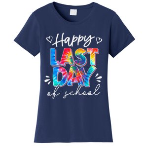 Last Day Of School Tie Dye School Graduation Gifts Women's T-Shirt