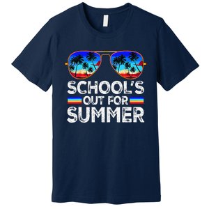 Last Day Of School Schools Out For Summer Teacher Boy Premium T-Shirt