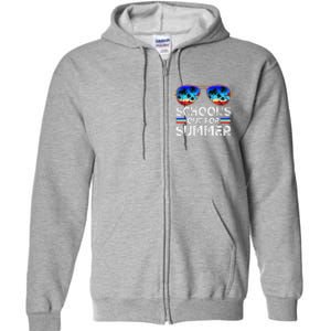 Last Day Of School Schools Out For Summer Teacher Boy Full Zip Hoodie