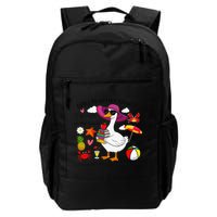 Last Day Of School Teacher Silly Goose Schools Out Summer Backpack