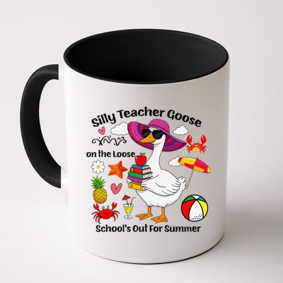 Last Day Of School Teacher Silly Goose Schools Out Summer Mug