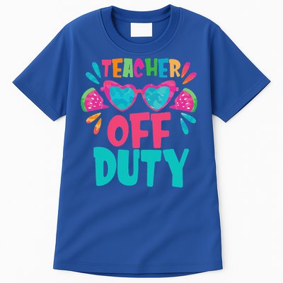 Last Day Of School Summer Break Teacher Off Duty Tall T-Shirt