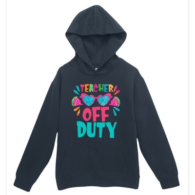 Last Day Of School Summer Break Teacher Off Duty Urban Pullover Hoodie