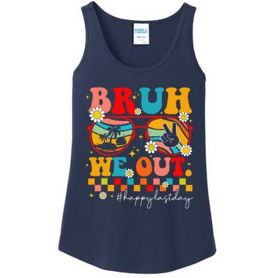 Last Day Of School Teacher Summer Bruh We Out Teachers Ladies Essential Tank