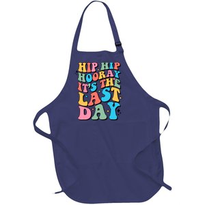 Last Day Of School Hello Summer Teacher For Women Student Full-Length Apron With Pockets