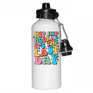 Last Day Of School Hello Summer Teacher For Women Student Aluminum Water Bottle