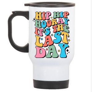 Last Day Of School Hello Summer Teacher For Women Student Stainless Steel Travel Mug