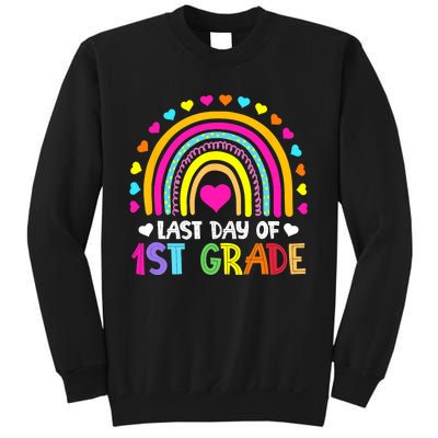 Last Day of 1st Grade Graduation Teacher Students Boy Girl Sweatshirt