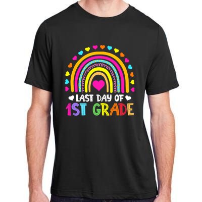 Last Day of 1st Grade Graduation Teacher Students Boy Girl Adult ChromaSoft Performance T-Shirt