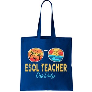 Last Day Of School Students Teacher Off Duty Summer Tote Bag