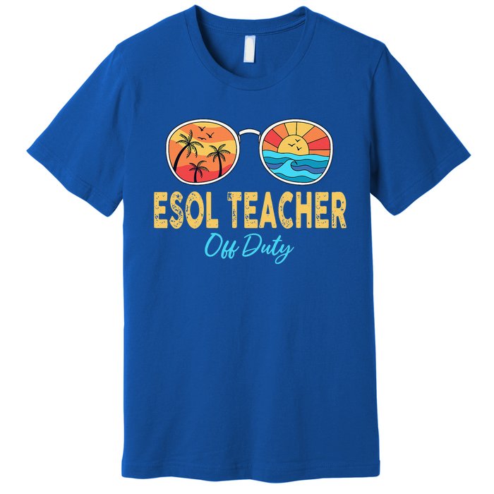 Last Day Of School Students Teacher Off Duty Summer Premium T-Shirt