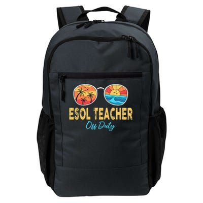 Last Day Of School Students Teacher Off Duty Summer Daily Commute Backpack