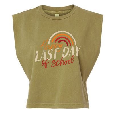 Last Day Of School Shirts For Teacher Student Graduation Garment-Dyed Women's Muscle Tee