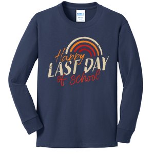 Last Day Of School Shirts For Teacher Student Graduation Kids Long Sleeve Shirt