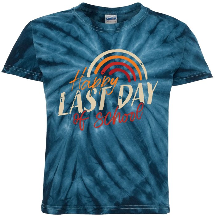 Last Day Of School Shirts For Teacher Student Graduation Kids Tie-Dye T-Shirt