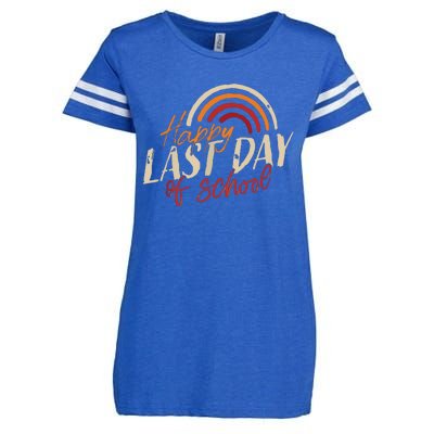 Last Day Of School Shirts For Teacher Student Graduation Enza Ladies Jersey Football T-Shirt