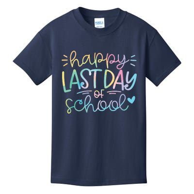 Last Day Of School Shirts Tie Dye School Graduation Gifts Kids T-Shirt