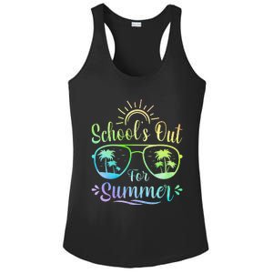 Last Day Of School Schools Out For Summer Ladies PosiCharge Competitor Racerback Tank