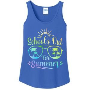 Last Day Of School Schools Out For Summer Ladies Essential Tank