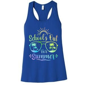 Last Day Of School Schools Out For Summer Women's Racerback Tank