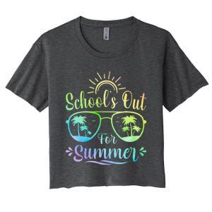 Last Day Of School Schools Out For Summer Women's Crop Top Tee