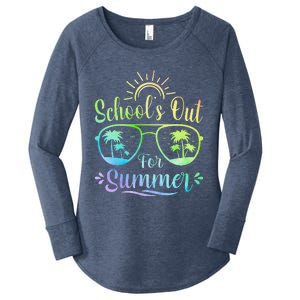 Last Day Of School Schools Out For Summer Women's Perfect Tri Tunic Long Sleeve Shirt