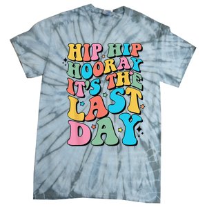 Last Day of School Hello Summer Teacher Tie-Dye T-Shirt