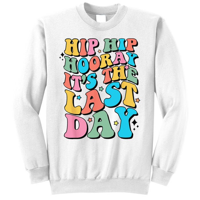 Last Day of School Hello Summer Teacher Sweatshirt