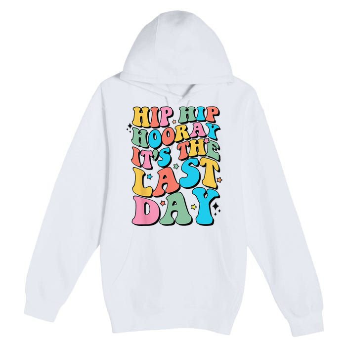 Last Day of School Hello Summer Teacher Premium Pullover Hoodie