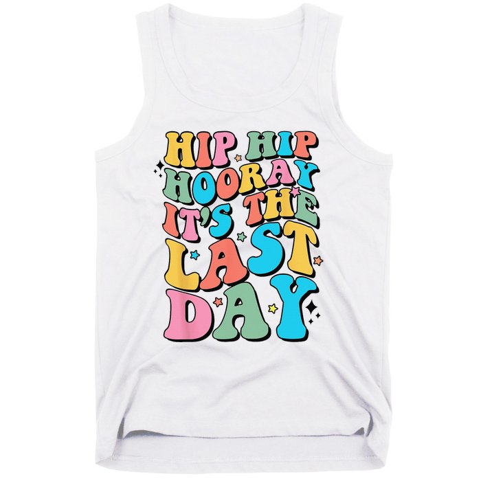 Last Day of School Hello Summer Teacher Tank Top