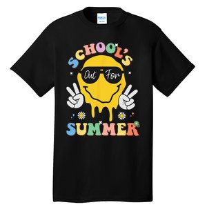 Last Day Of School Schools Out For Summer Teacher Tall T-Shirt