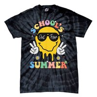 Last Day Of School Schools Out For Summer Teacher Tie-Dye T-Shirt