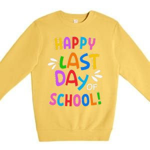 Last Day Of School Gifts For School Graduation Premium Crewneck Sweatshirt