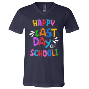 Last Day Of School Gifts For School Graduation V-Neck T-Shirt