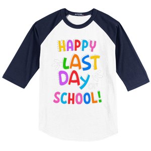 Last Day Of School Gifts For School Graduation Baseball Sleeve Shirt