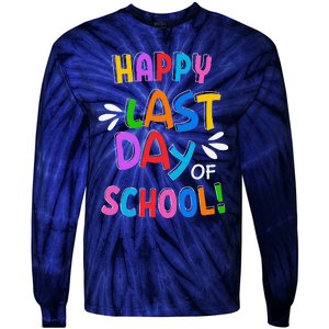 Last Day Of School Gifts For School Graduation Tie-Dye Long Sleeve Shirt