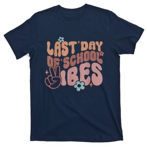 Last Day Of School Vibes, Happy End Of School Hello Summer T-Shirt